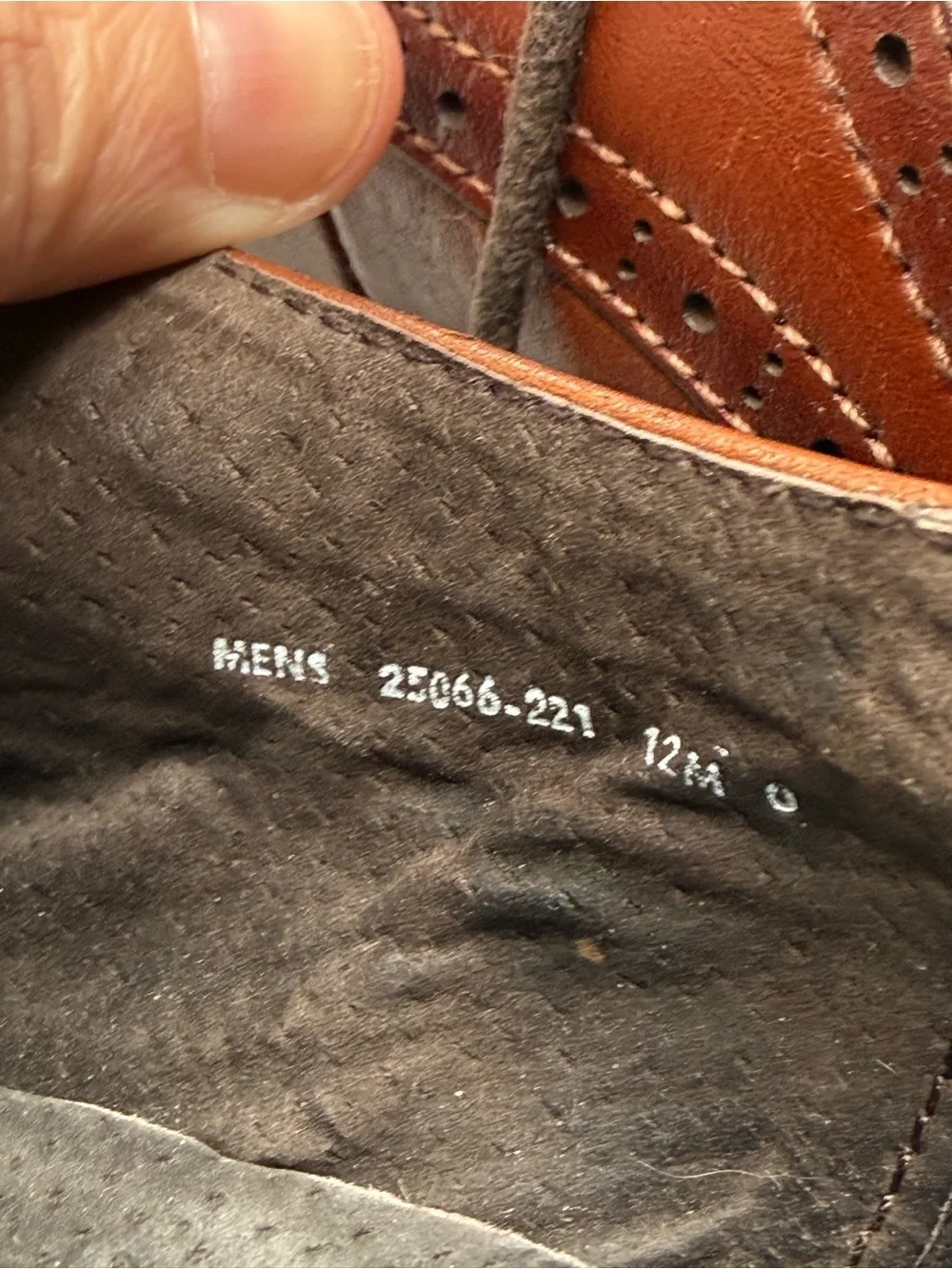 Stacy Adams Brown Cap-Toe Derby Dress Shoes 12M
